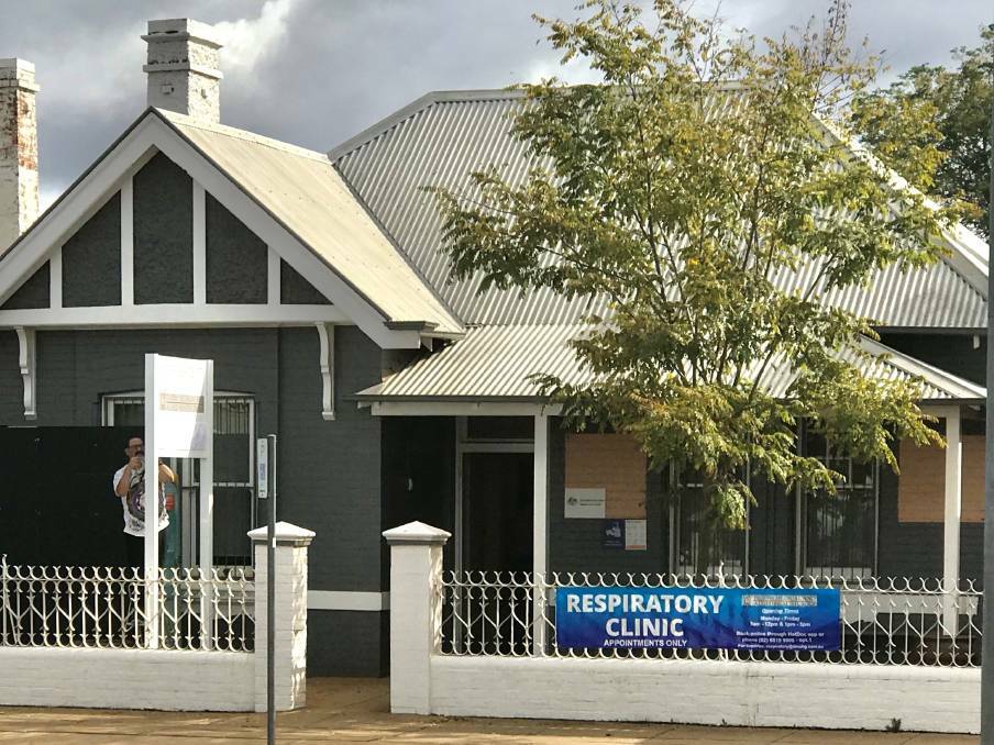 The federally-funded GP-led respiratory clinic in Brisbane Street. Photo: FILE.