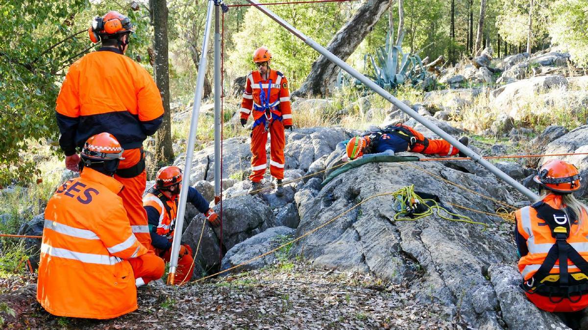 VOLUNTEERS: The State Emergency Service (SES) Western Zone has 1400 volunteers, a figure zone commander David Monk would like to see double. Photo: FILE.