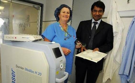 NEW PROCEDURE: The Western NSW Local Health district confirmed earlier this year that Dr Bala Indrajit (pictured) would perform the transperineal biopsy procedure at Dubbo Hospital. Photo: File