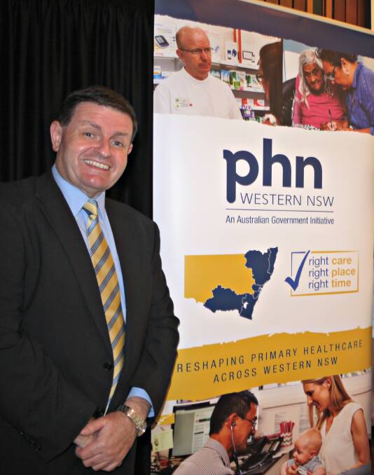 GET INVOLVED: Chief executive officer of the Western NSW Primary Health Network Andrew Harvey is urging participation in a new online health needs survey. Photo: File