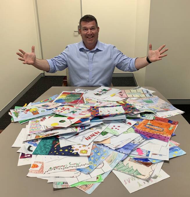 COMPETITION: Member for the Dubbo electorate Dugald Saunders has launched his 2021 Christmas card competition for primary school students in his electorate. Photo: CONTRIBUTED.