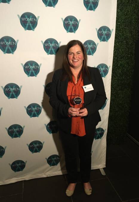 TOP MENTOR: Processing manager at Tomingley Gold Operations Simone Painter has been named Mentor of the Year at the 2016 Women in Industry Awards. Photo: contributed