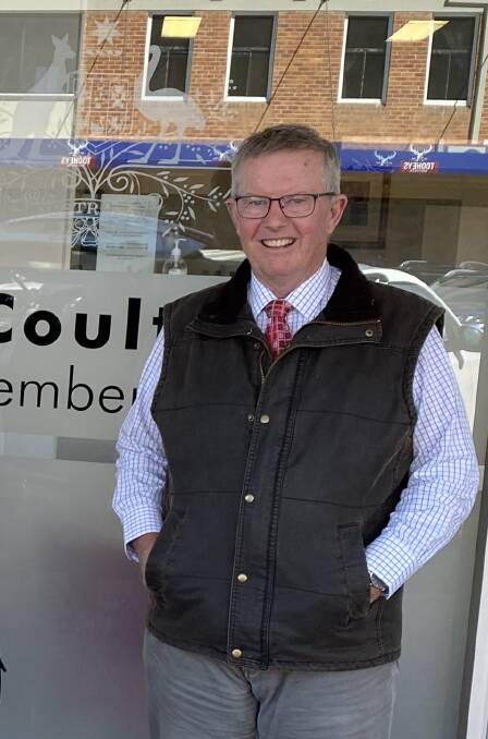 WELFARE PAYMENTS: Member for Parkes Mark Coulton says "if work is offered then it shouldn't be an option to take the higher welfare payments". Photo: CONTRIBUTED.