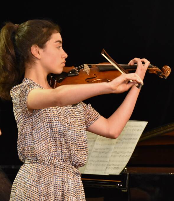 NEW EXPERIENCE: India de Sousa Shaw will be one of 30 young musicians to be tutored by Staatskapelle Berlin musicians this weekend. Photo: Contributed