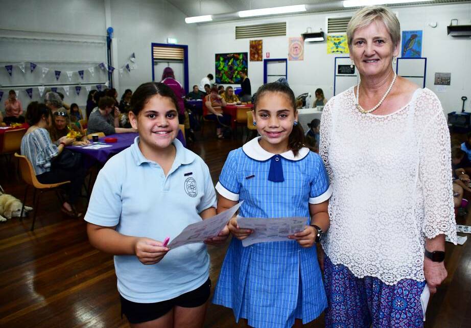 WOMEN'S DAY: The Buninyong School as Community Centre led by Lorna Brennan (right) is helping to host a morning tea at the rotunda on Monday. PHOTO: BELINDA SOOLE.