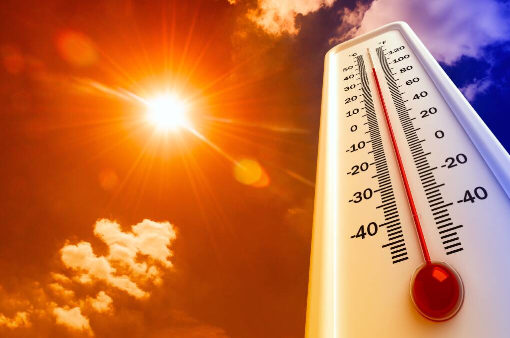 PEAK: Current heat in Dubbo is forecast to peak at 38 degrees Celsius on Thursday. Photo: SHUTTERSTOCK.