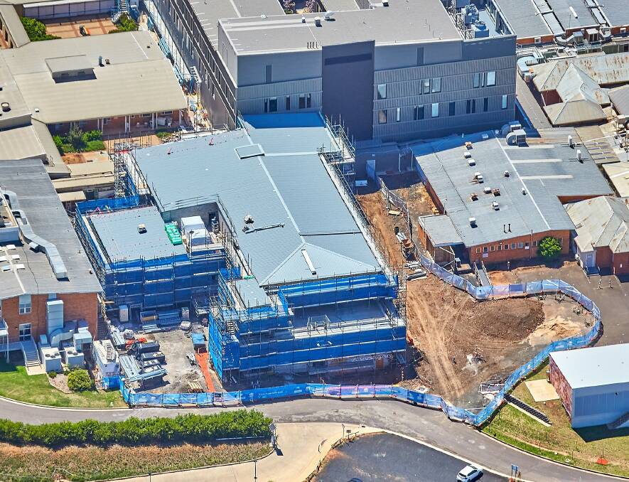 JUST MONTHS TO GO: The Western Cancer Centre Dubbo is set to be completed in the middle of 2021. Photo: CONTRIBUTED.
