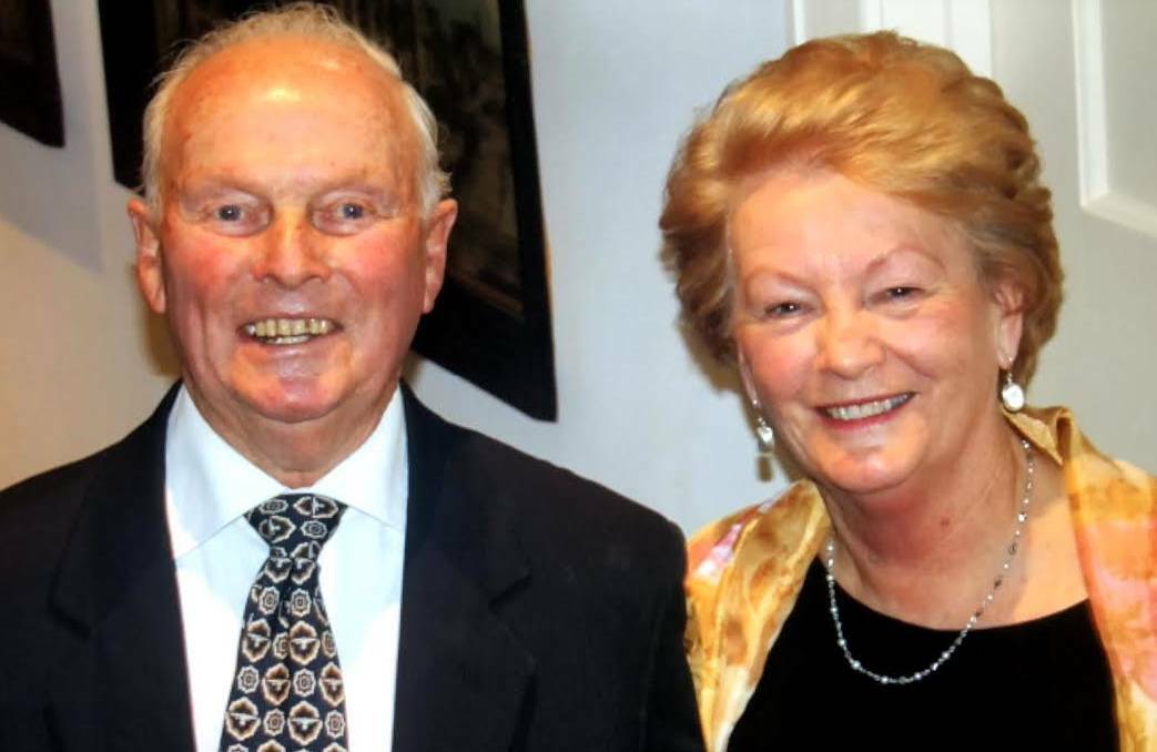 Honorary members of the Dubbo Show Society, the late Trevor McAllister and his wife Pauline, who is now one of its patrons. Photo: CONTRIBUTED.