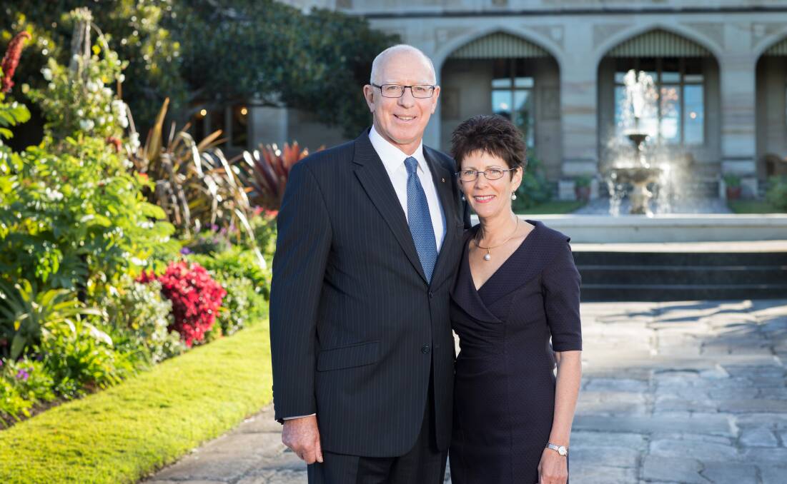 SPECIAL GUESTS: Coming to Dubbo for the Centenary of Public High School Education is NSW Governor David Hurley and his wife Linda.