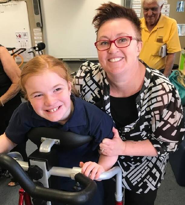 NEED SUPPORT: Kelly Schofield is raising funds to buy a wheelchair-enabled vehicle for her 12-year-old daughter Alyssa, who has cerebral palsy and global developmental delay. Photo: SUPPLIED.