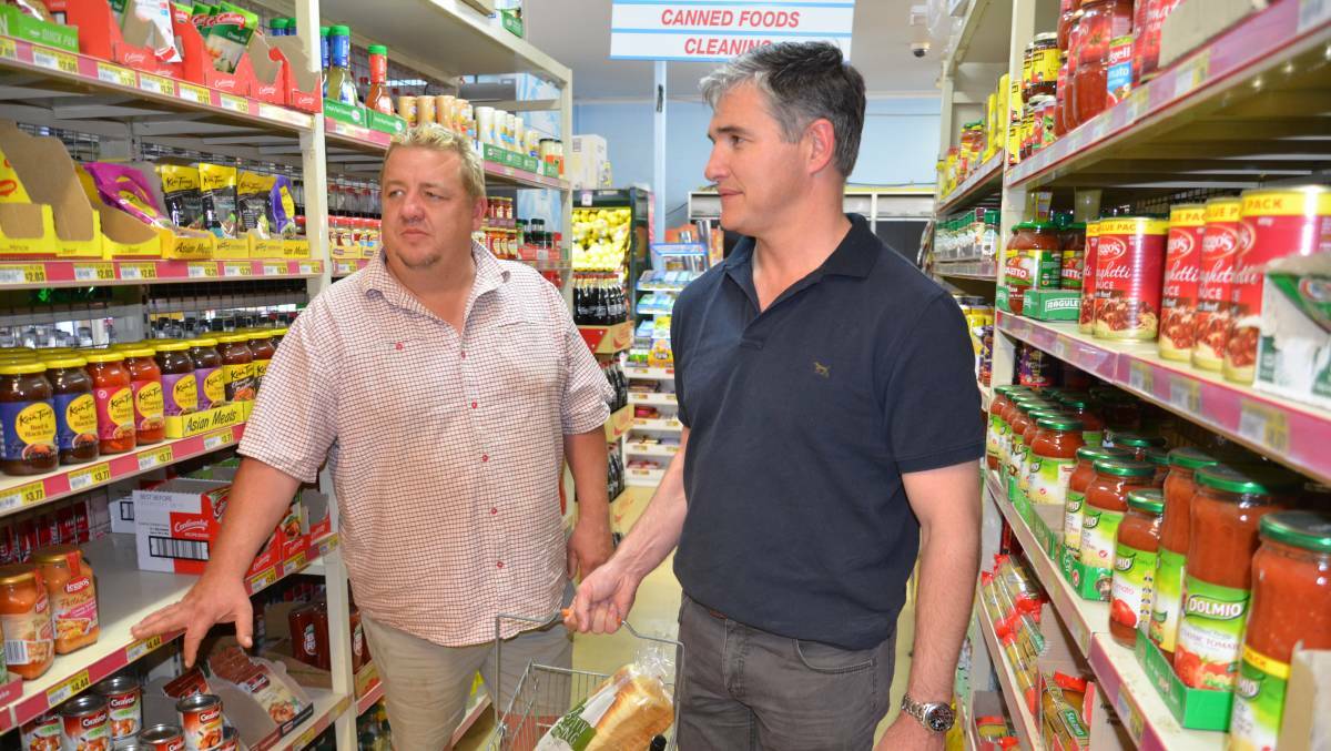 Businessman Bob Burow and MP Robbie Katter want to continue the ban on Sunday trading in Mount Isa for the likes of Coles and Woolies.