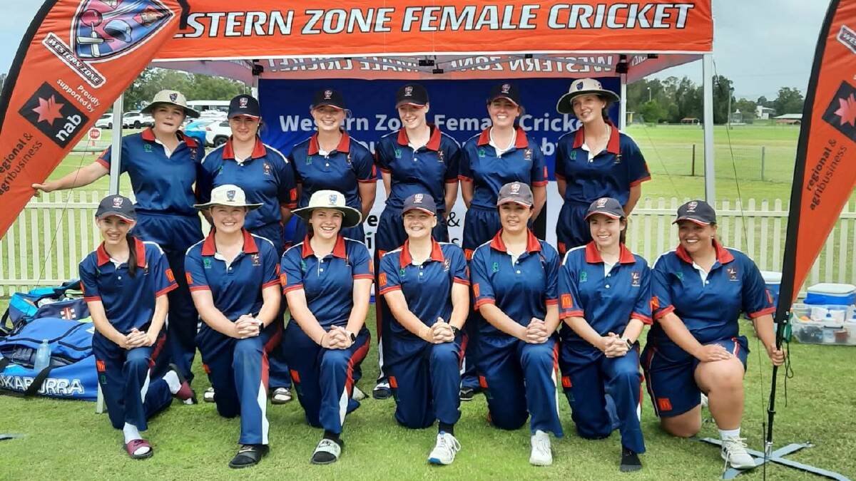 TOP STUFF: Western zone's Under 19s Women's Country State Championships side ended their campaign on a winning note. Photo: CONTRIBUTED.