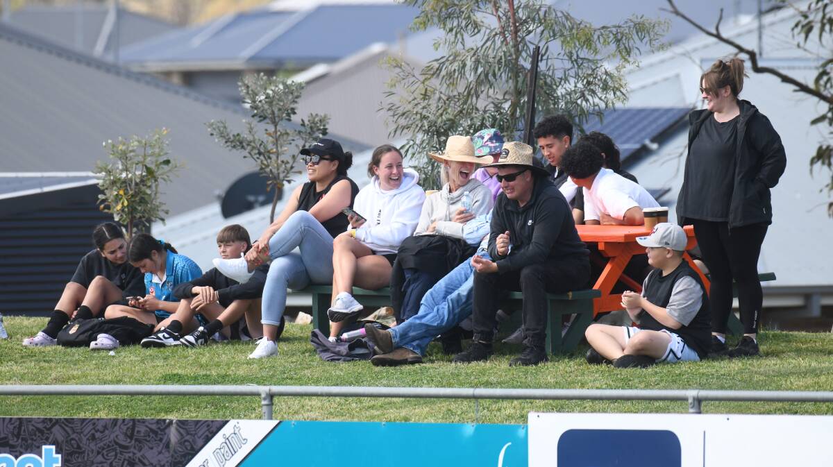 The crowd watching on during the October 7 games between Panorama and Vipers. Picture by Carla Freedman