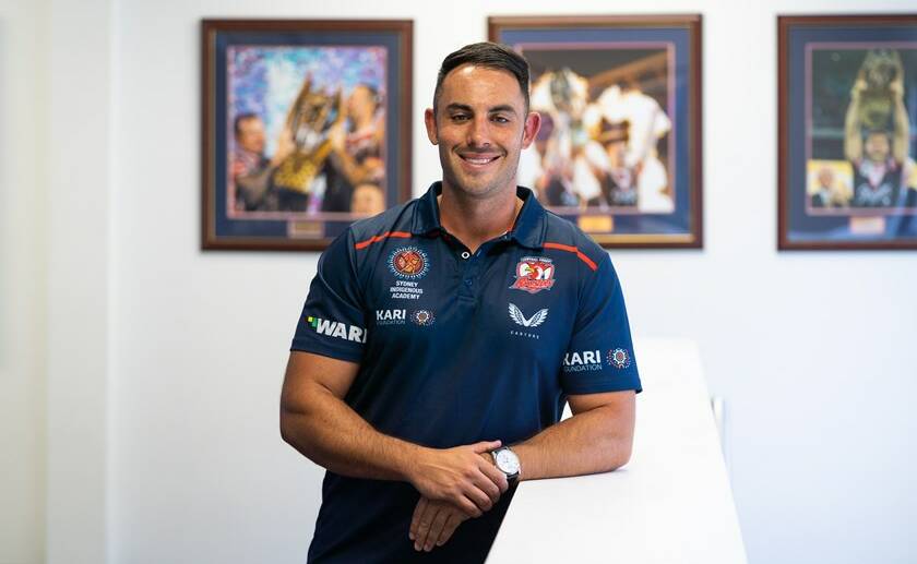 Sydney Roosters Tarsha Gale coach Blake Cavallaro will be coming to Orange to scout players for the club. Picture by Sydney Roosters.