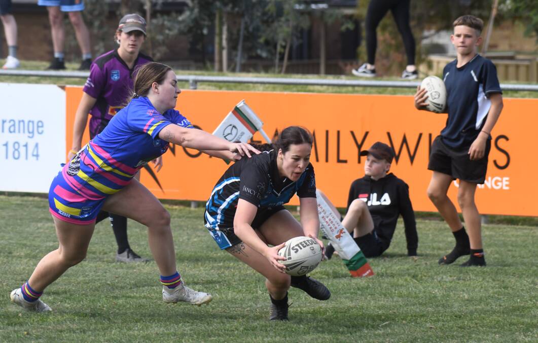 Emily Kennedy goes over for a try during the round two game between Vipers and Panorama. Picture by Carla Freedman
