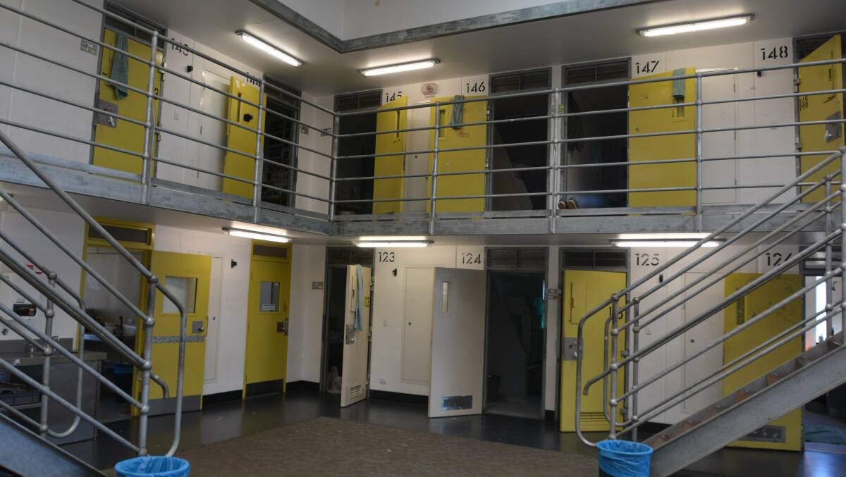 A maximum security wing at Wellington Correctional Centre. File picture.