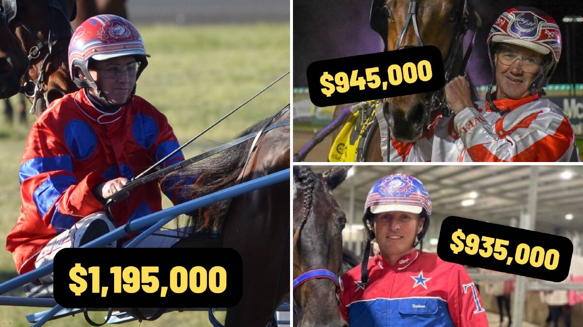 Several Western-based drivers are available in the new Harness Racing Fantasy game. 