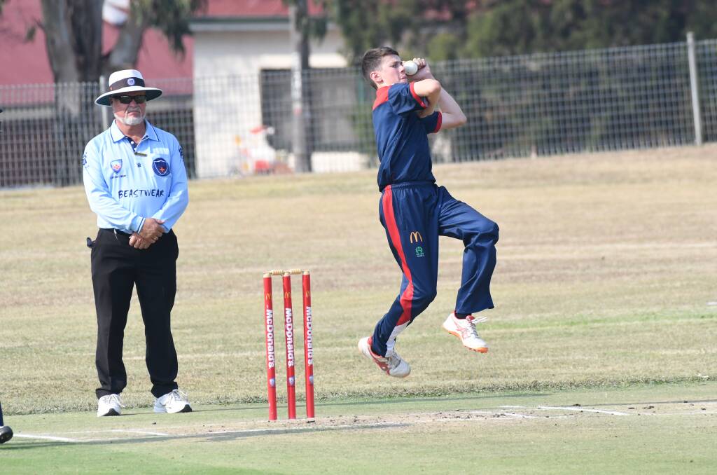 WHAT A SPELL: Ethan Muller claimed four wickets for Western. Photo: CHRIS SEABROOK