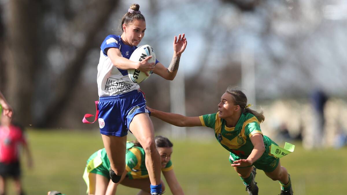 Erin Naden was named the Group 10's player of the year for league tag. Picture by Phil Blatch.
