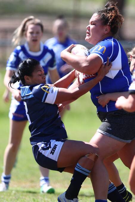 NOT TO BE: Haylee Lepaio and St Pat's won't be in action at the Women's Western Nines finals at Dubbo this Saturday. Photo: PHIL BLATCH