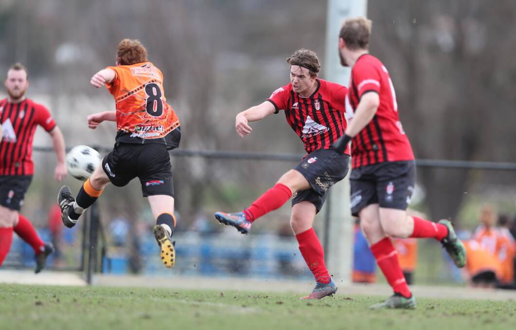 RESCEDULE: New timeslots for the three washed out Western Premier League games are expected to be found over the next few days. Photo: PHIL BLATCH