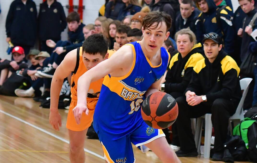 Will Burton was named the most valuable player for Bathurst High School in their win over Orange. Picture by Alexander Grant.