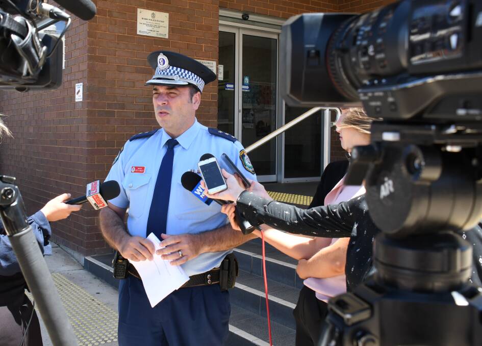 INVESTIGATION: Orana Mid-Western Police District and Inspector Keith Ridley continue to investigate the cause of a fatal crash. Photo: Belinda Soole