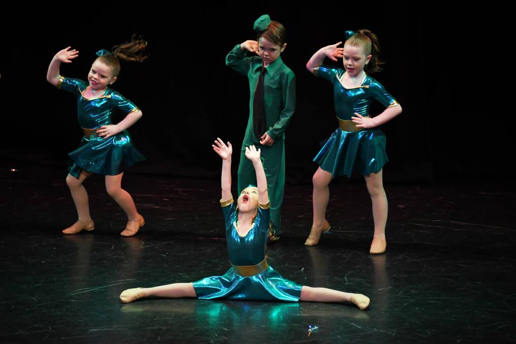 Dream big: 260 budding dancers performed at the 20th anniversary Stepping Out Dance Factory concert. Photo: Amy McIntyre