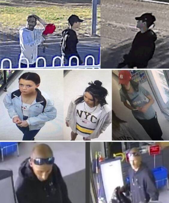 Police appeal: The police have asked for the public's help to identify the above people. Photo: Orana Mid-Western Police District