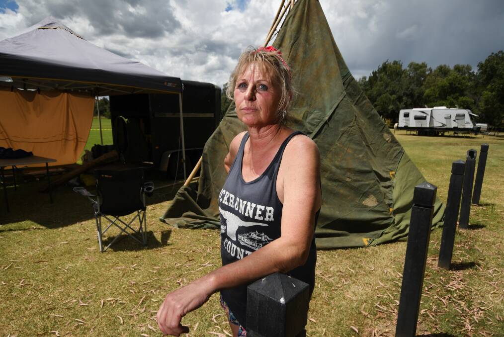 NOT HAPPY: Denise Anastasakis is not a happy camper. Photo: Gareth Gardner 