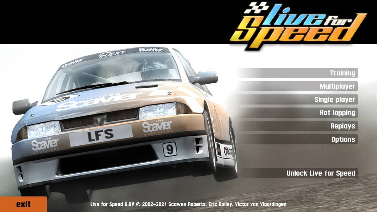 If this will be your first ever racing sim for PC, the demo version of LFS is a good place to start.