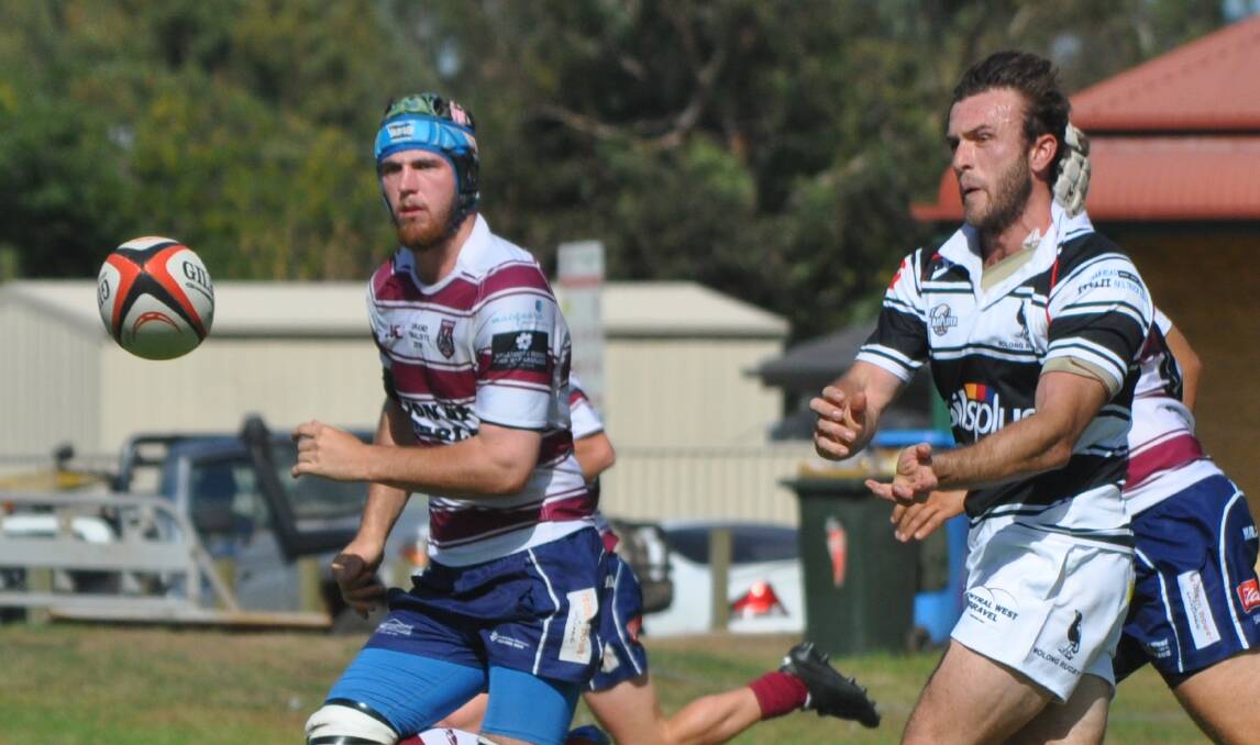 STEP UP: Simon Dowling has been superb in Molong's backline this year but will need to step up again on Saturday, in the absence of speedy centre Hugh Westcott. Photo: NICK McGRATH