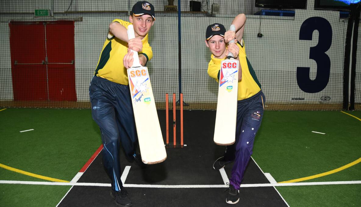 SKILL: Tom Coady (left) and Anthony Atlee will play for Australia later this year. Photo: BELINDA SOOLE