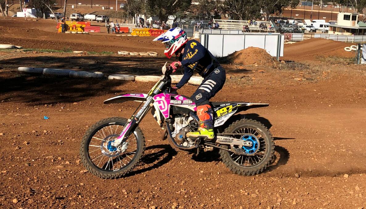 There was fast-paced action at Dubbo Dirt Bike Club on the weekend. Photos: CONTRIBUTED