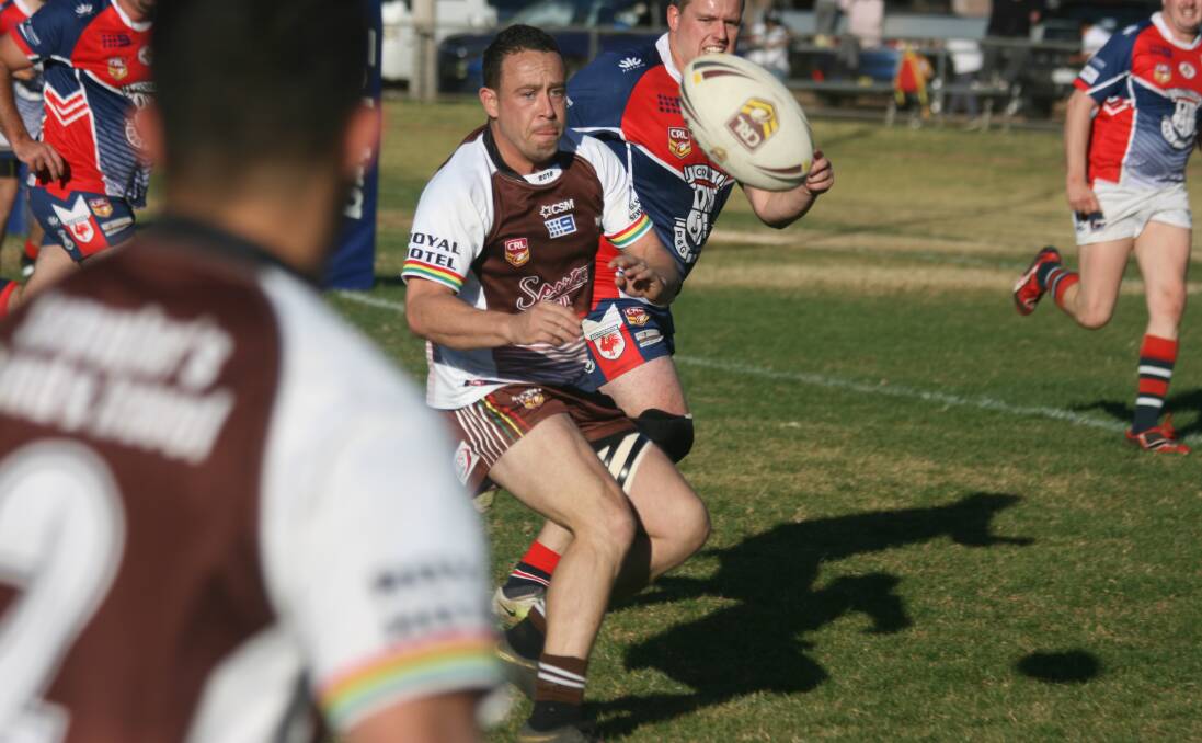 WAITING: Luke Ritchie in action for the Gilgandra Panthers last season. Photo: CONTRIBUTED