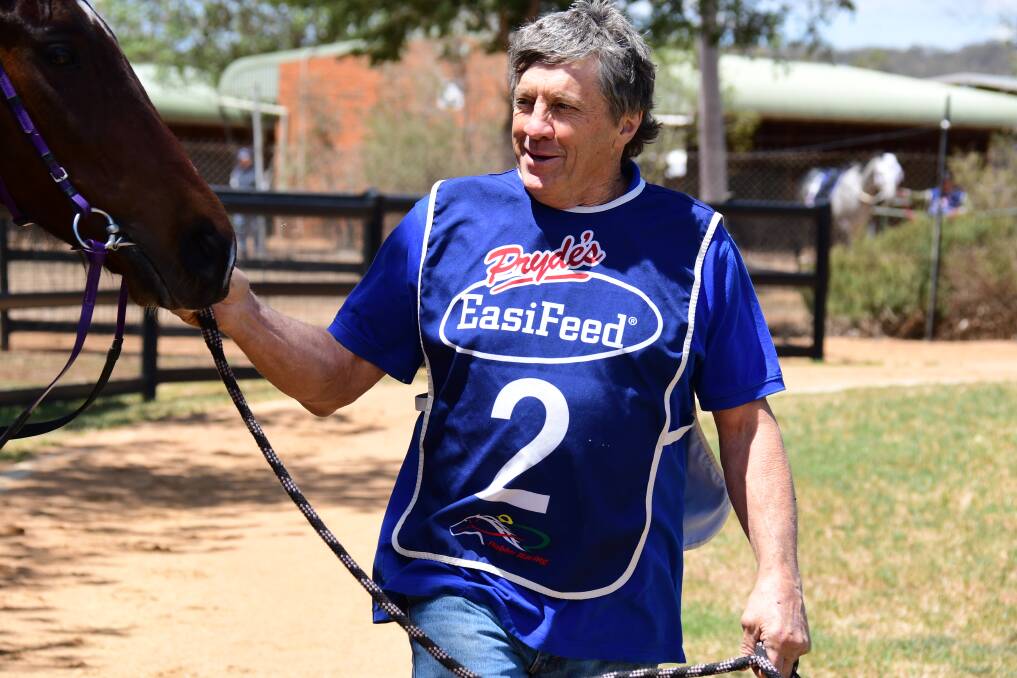 GOT IT AGAIN: Terry Fahey, pictured at a Dubbo Turf Club meeting, saw Carnegie's Monaco go back-to-back on Saturday at Coonabarabran. Photo: BELINDA SOOLE