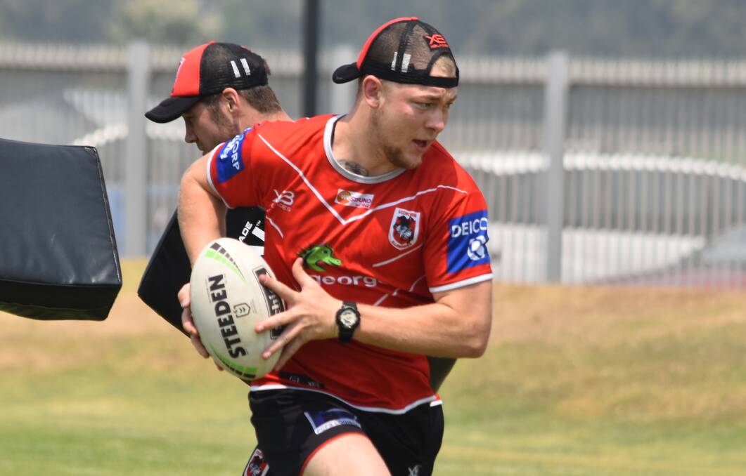 STEPPING UP: Luke Gale has learnt a huge amount during his first NRL pre-season. Photo: ST GEORGE ILLAWARRA DRAGONS