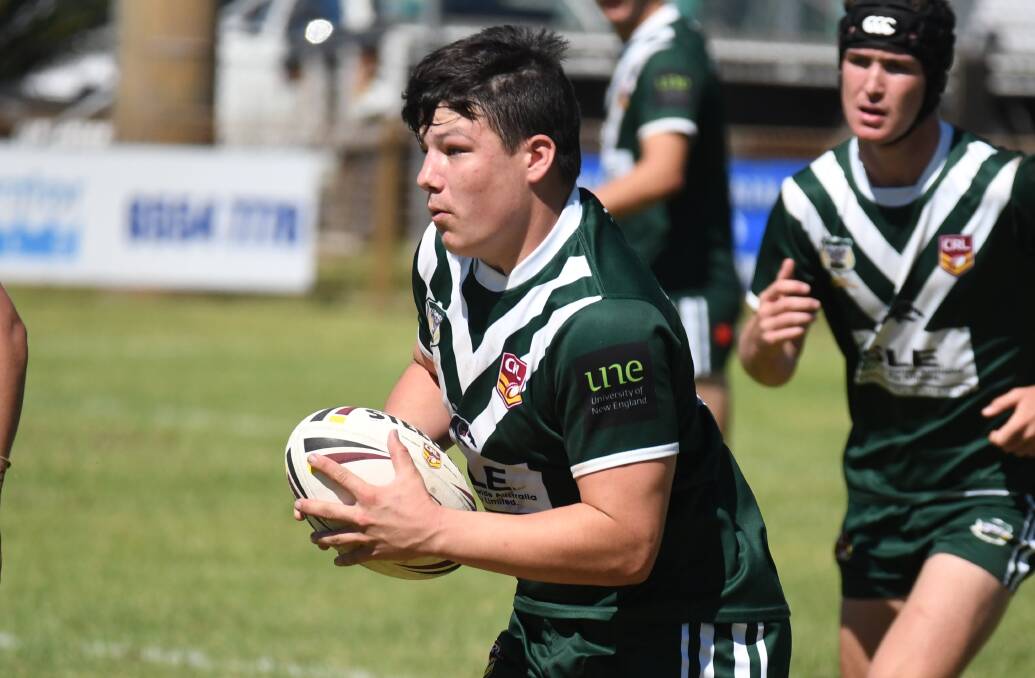 LEADING THE CHARGE: Forbes powerhouse Jack Hartwig has been named captain of Western's under 18s outfit. Photo: NSWRL