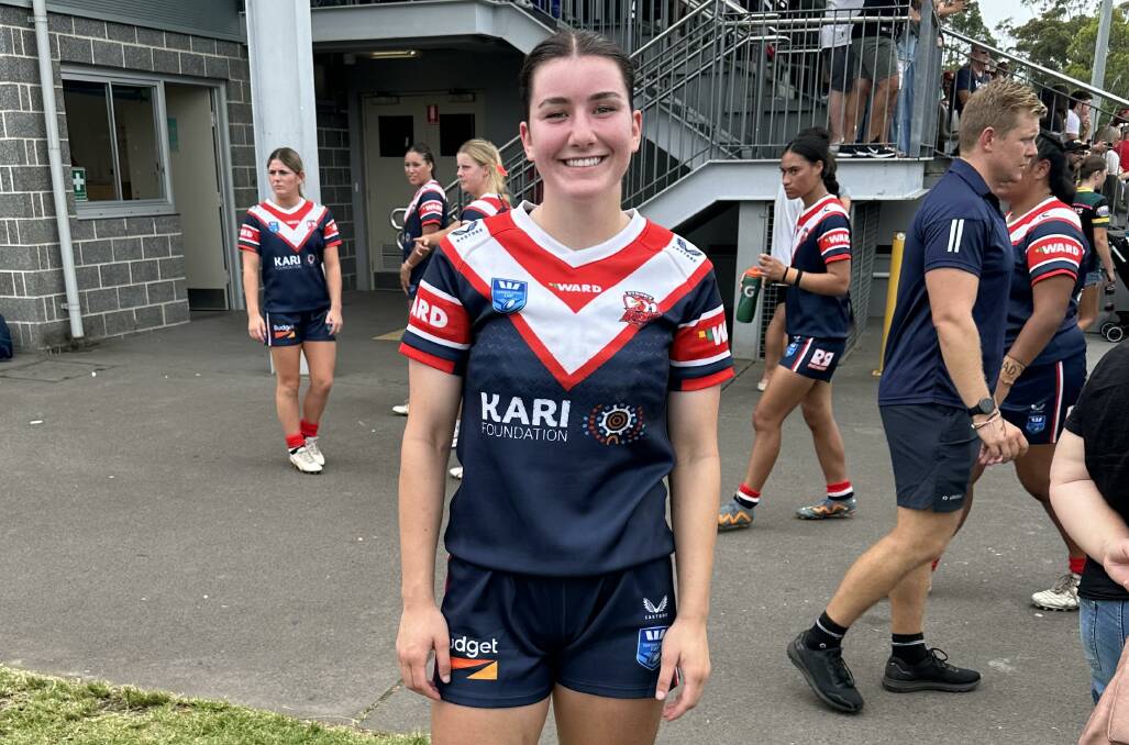 Elizabeth MacGregor was all smiles after scoring a hat-trick in round one. Picture supplied