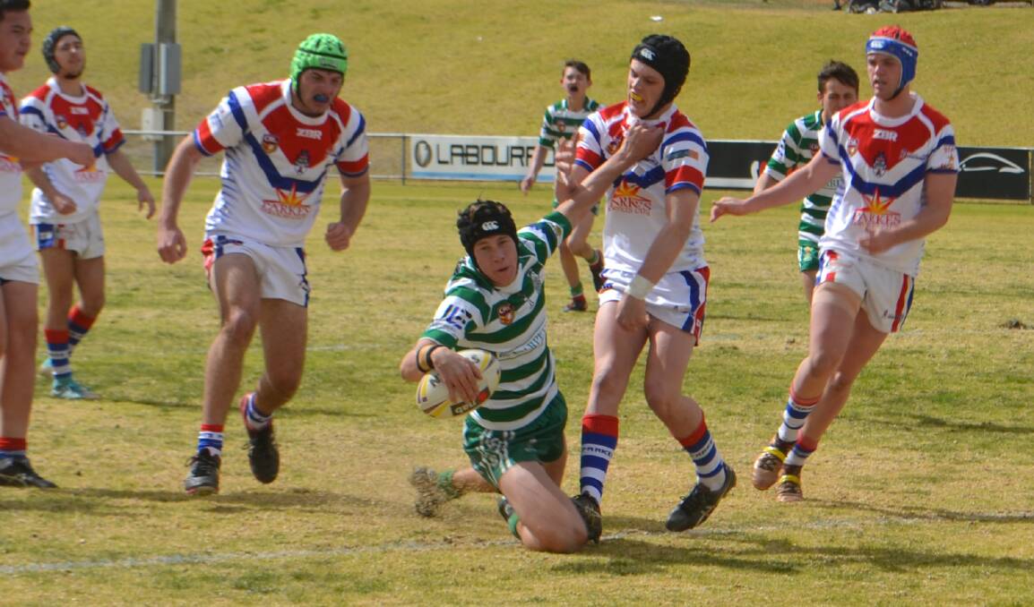 CYMS' under 18s impressed at Parkes on Saturday. Photos: NICK GUTHRIE