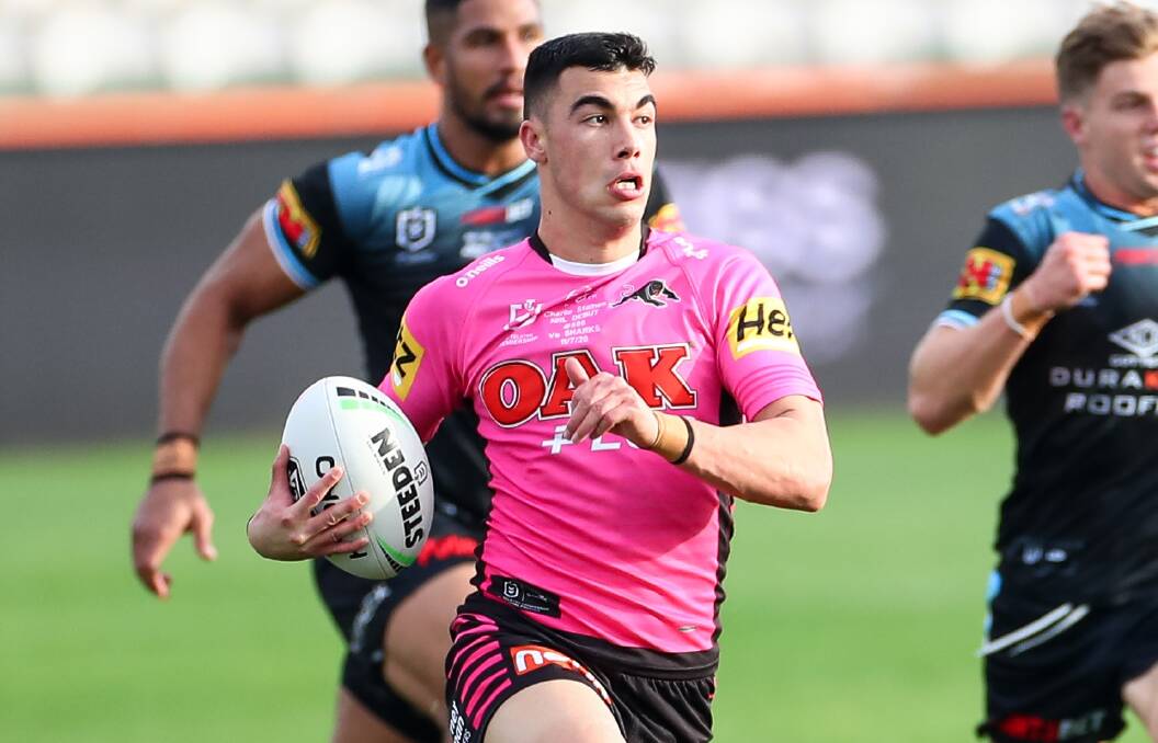 RISING STAR: Charlie Staines could be in for more NRL game time next season. Photo: NRL PHOTOS