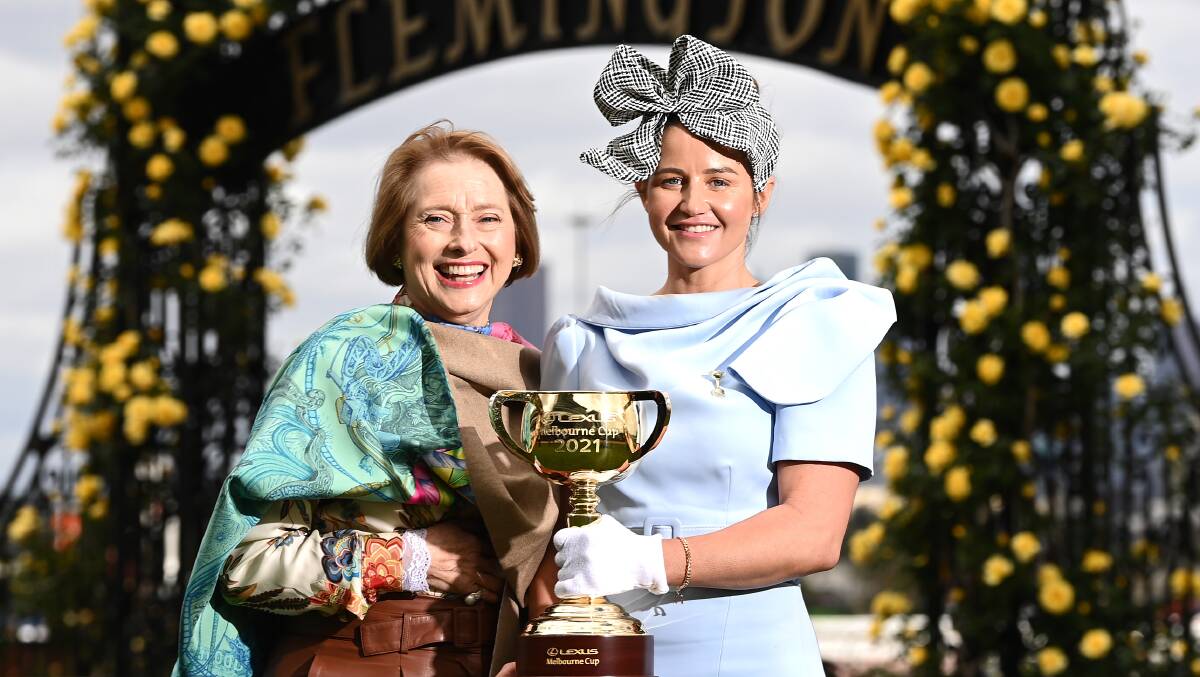 CHANCE: Melbourne Cup winners Gai Waterhouse (left) and Michelle Payne could both be represented at Wellington on Sunday. Picture: Quinn Rooney/Getty Images