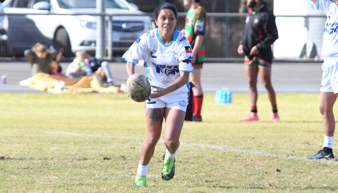 CONTENDER: Daniella Frail and the Westside Bunnies finished third on the Group 11 league tag ladder. Photo: AMY McINTYRE