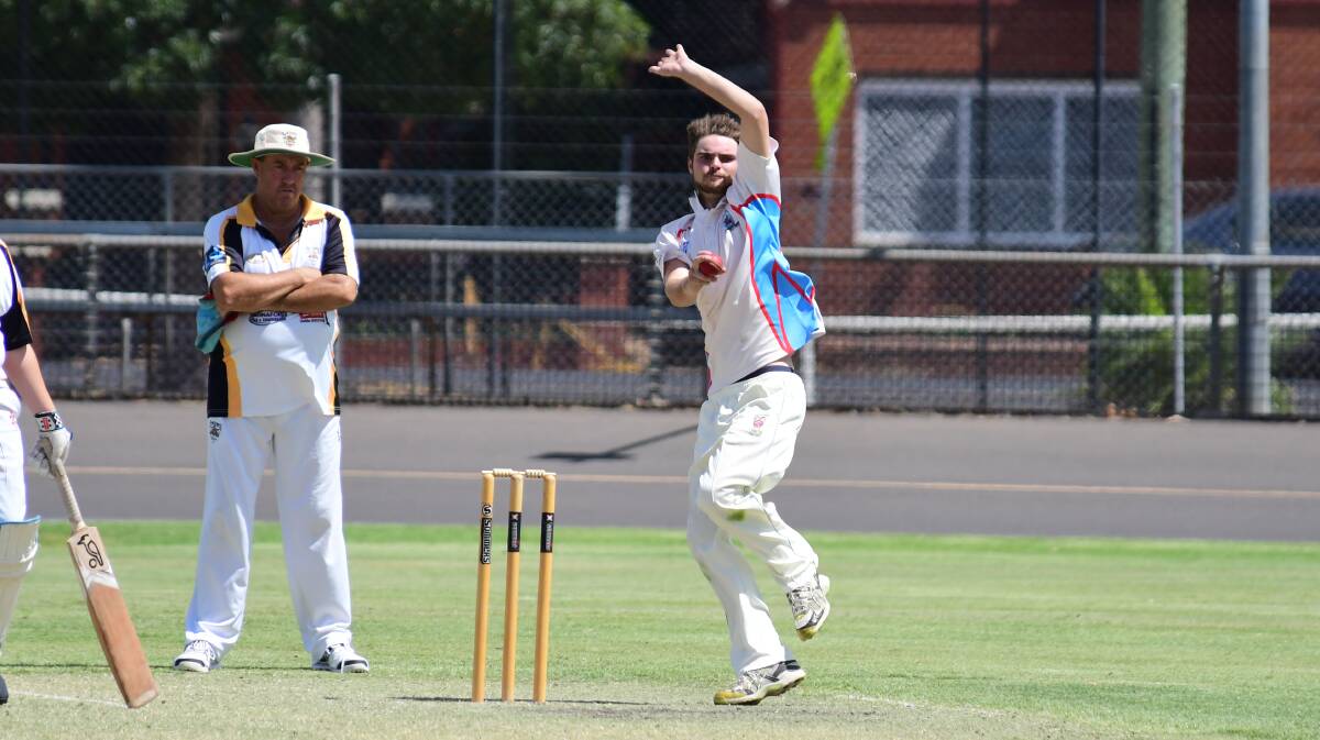 EFFORT: James Rootes was one of two players in the RSL-Kelly Cup on Saturday who produced a brilliant individual effort but ended up on the losing side. Photo: BELINDA SOOLE