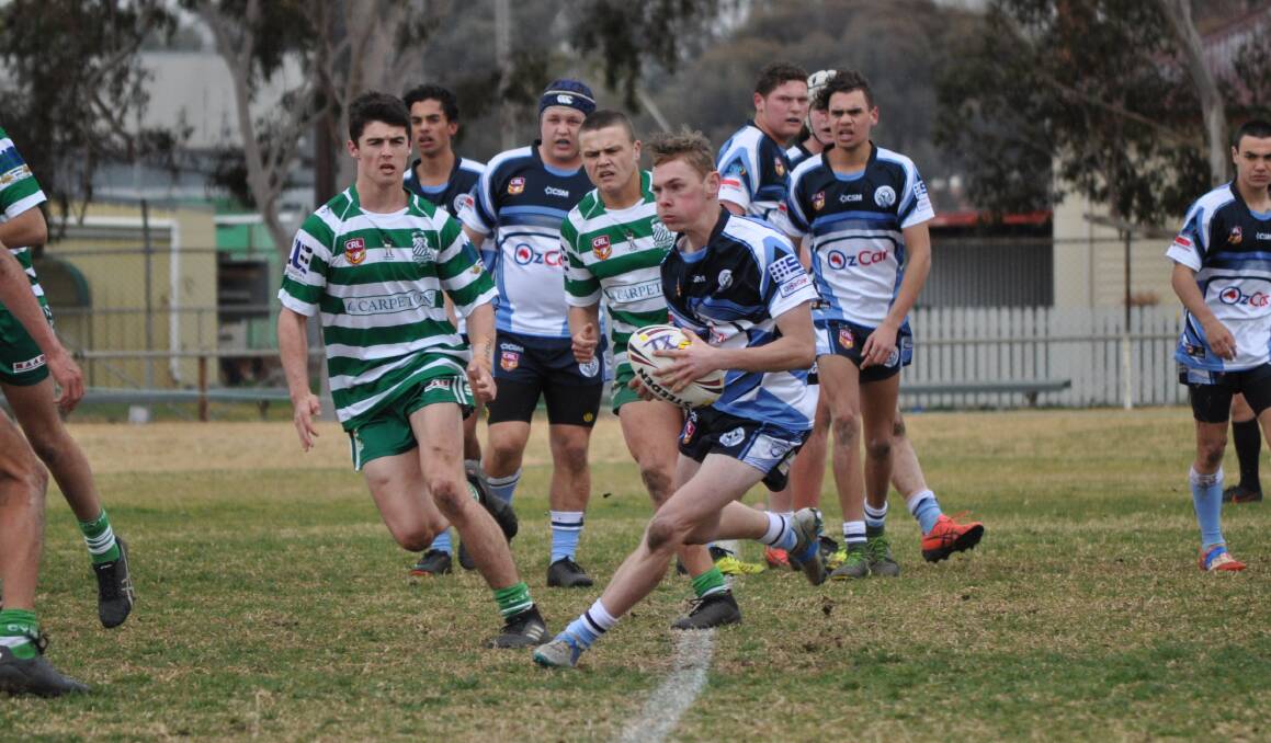 WORRIES: CYMS and Macquarie in action in last year's under 18s finals. The numbers for the competition are "concerning" currently. Photo: NICK McGRATH