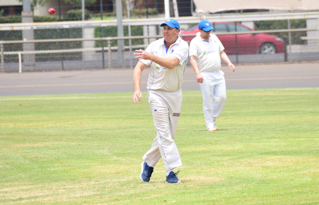 IMPACT: Jason Green in action in the field prior to his blistering knock in Macquarie's win. Photo: AMY McINTYRE