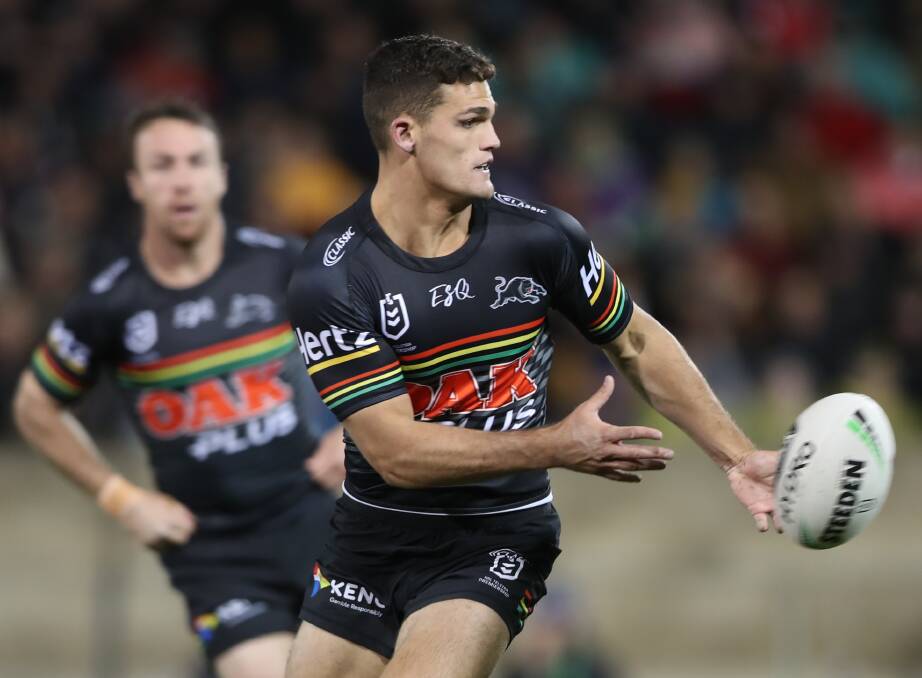 UNCERTAINTY: Nathan Cleary, pictured in action at Carrington Park last year, is no certainty to head to Bathurst with the Panthers this season. Photo: PHIL BLATCH