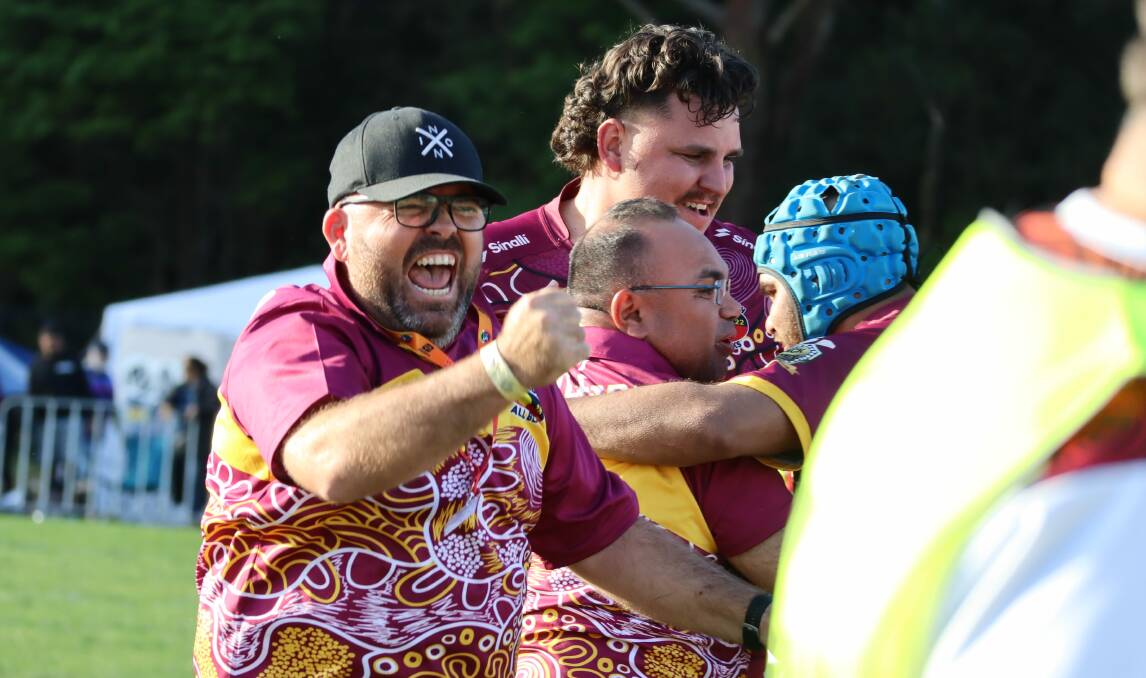 The Castlereagh All Blacks are one of three sides from the western area to secure a spot in the Koori Knockout semi-finals. Picture by Jorja McDonnell