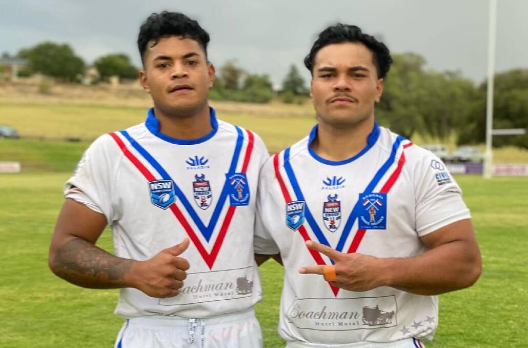 The signings of Moni (left) and Takitau Mapapalangi have added to the excitement at Parkes. Picture by Pro-Era Sports Management/Facebook