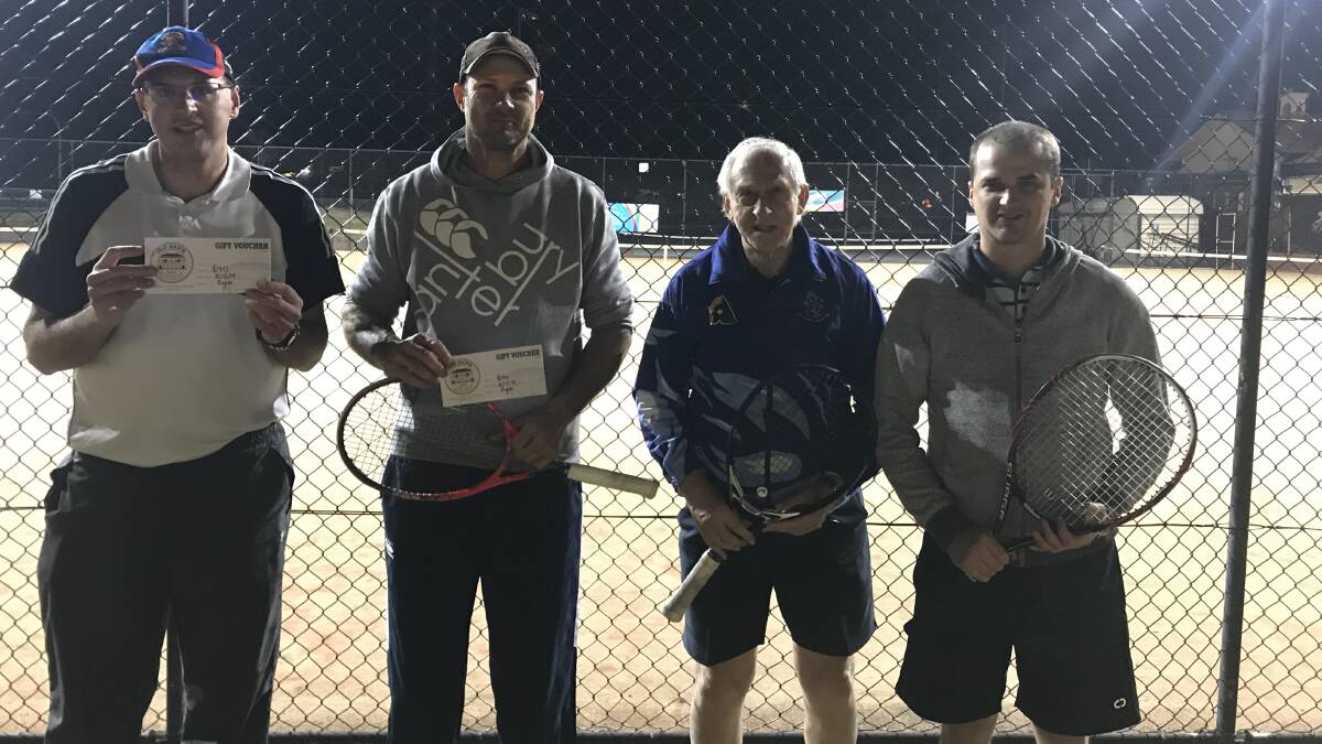 The Paramout Tennis Club's autumn competition has come to an end.